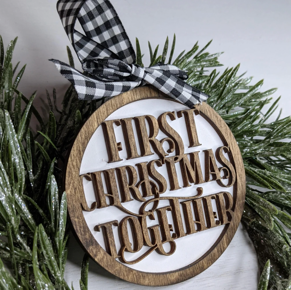 Year of Firsts Holiday Ornaments