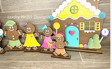 Load image into Gallery viewer, Deluxe DIY Gingerbread House Kit