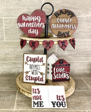 Load image into Gallery viewer, Galentines Anti-Valentine Tiered Tray Kit