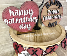 Load image into Gallery viewer, Galentines Anti-Valentine Tiered Tray Kit