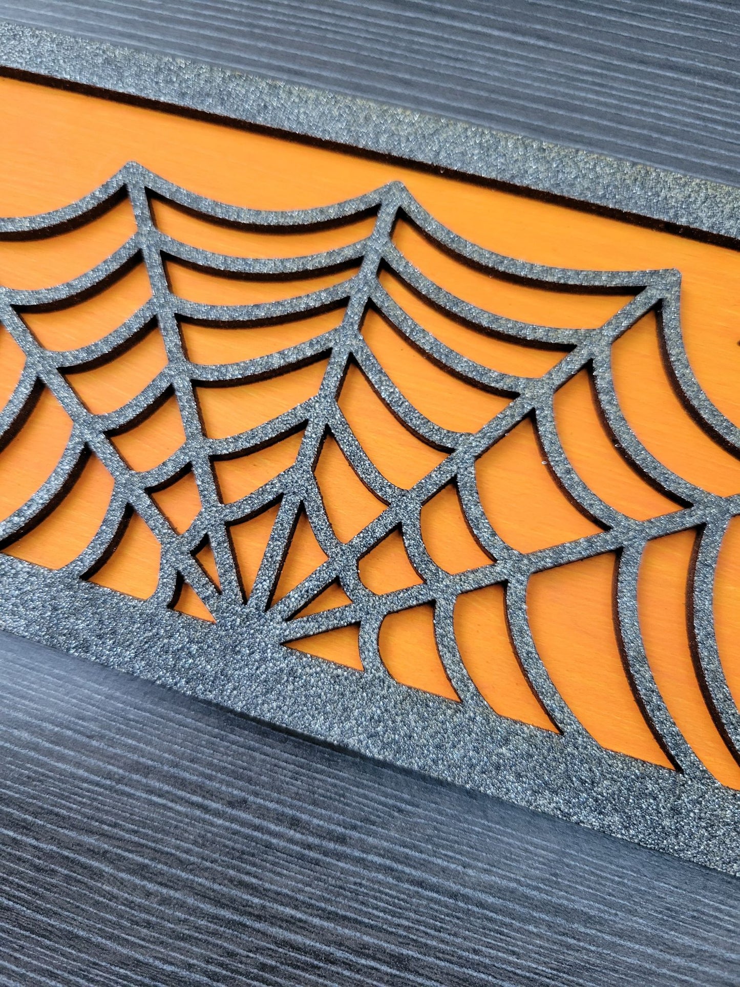 Spooky Halloween Spiderweb Laser SVG File