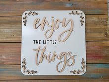 Load image into Gallery viewer, Enjoy the Little Things Laser Ready SVG File Glowforge