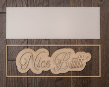 Load image into Gallery viewer, Bathroom Signs: Layered Framed SVG Laser Ready