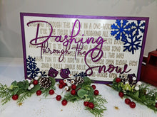 Load image into Gallery viewer, Set of 6 Christmas Carol Signs Glowforge Laser Ready Files SVG