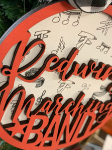 Redwing Marching Band Ornament