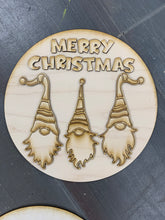Load image into Gallery viewer, Merry Christmas Gnomes! Door Hanger
