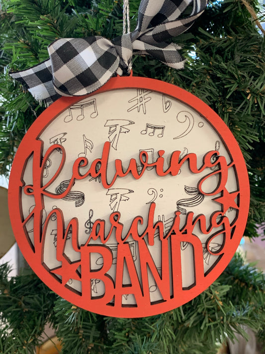 Redwing Marching Band Ornament