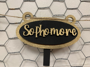 Hanging Grade Markers Decorations GLOWFORGE Laser Ready